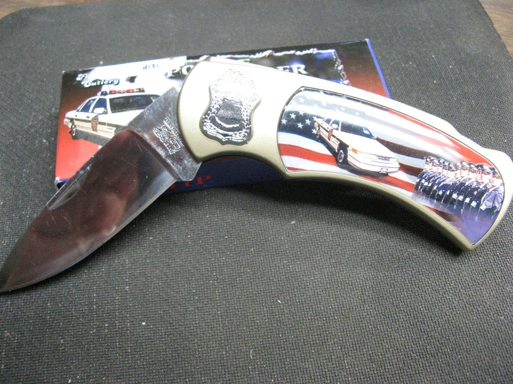 3" Stainless  Folding Lockback  Knife 7" overall