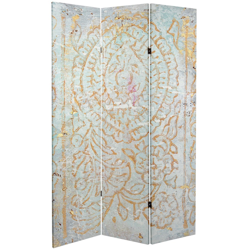 6 ft. Tall Mind's Eye Canvas Room Divider