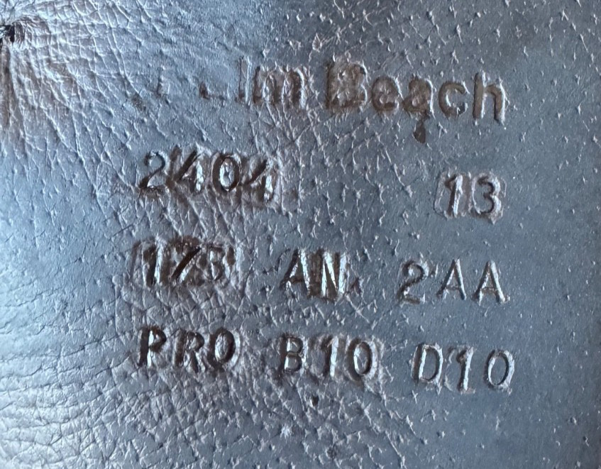 17.5" Voltaire Palm Beach PRO Saddle - 2AA Flaps - Grain / Buffalo