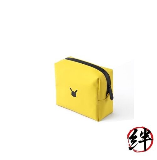 Compact Pouch Pikachu Edition Yellow Gadget Pouch Trip Storage Small Item