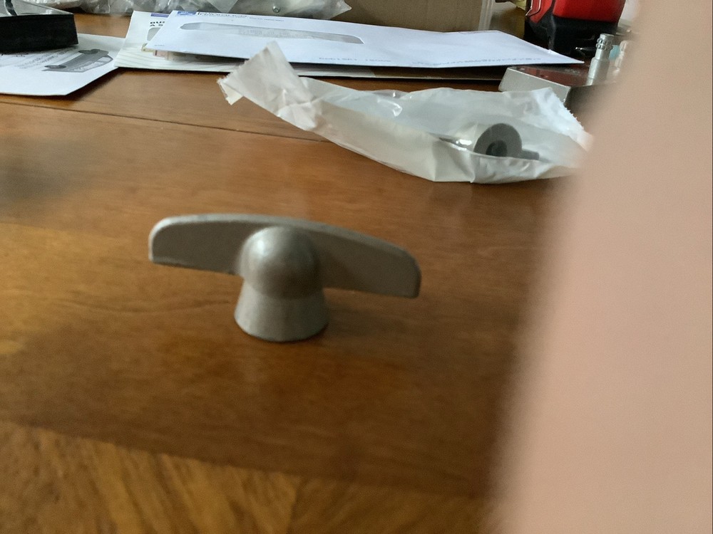 T HANDLE PELLA window replacement handle crank Champagne