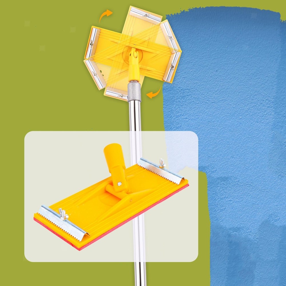 360° Rotating Sandpaper Holder Wall Sanding Tool Accessories Multifunctional