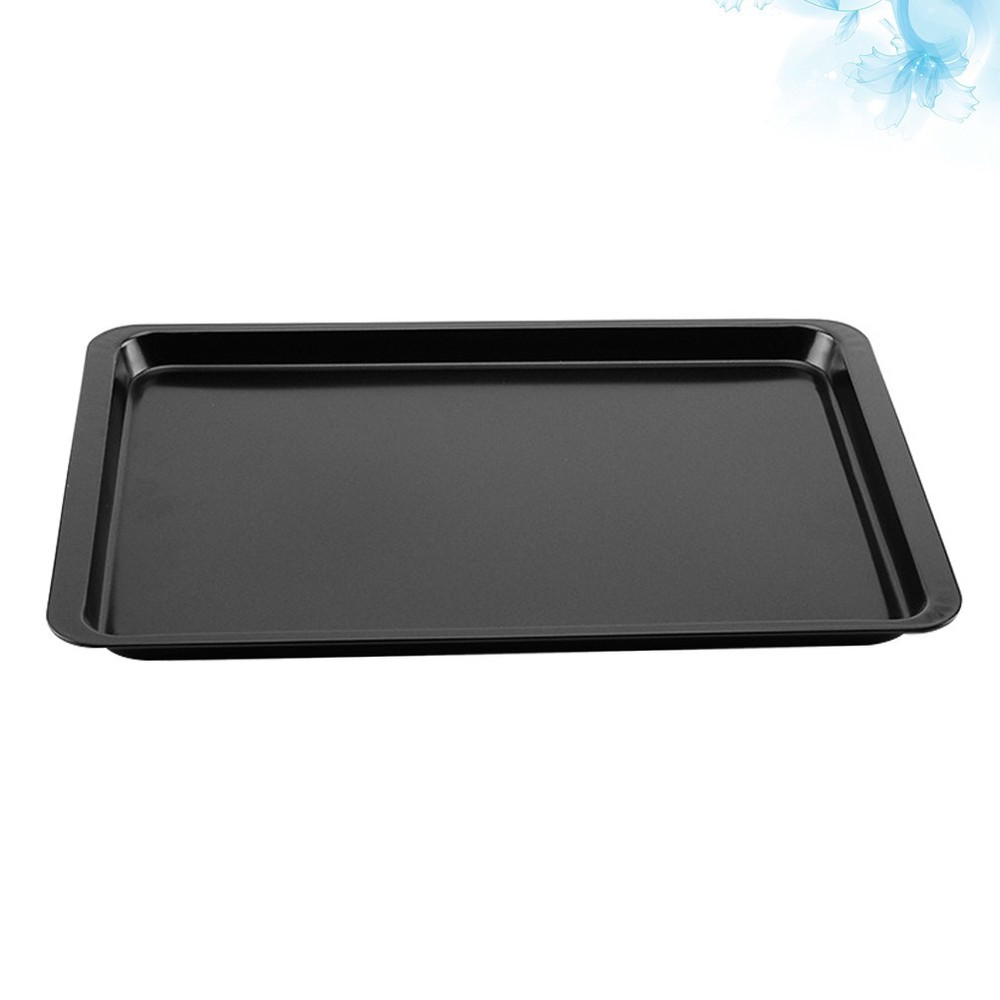 Carbon Steel Non Stick Barbecue Plate Rectangular Pizza Cooking Tray Bakeware