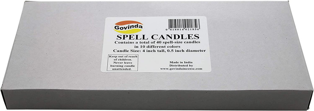Spell Candles (40 Pack) - 4" X 1/2"