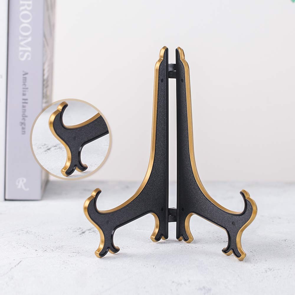 2 Pack Plate Display Stand 8in Adjustable Easel Holder