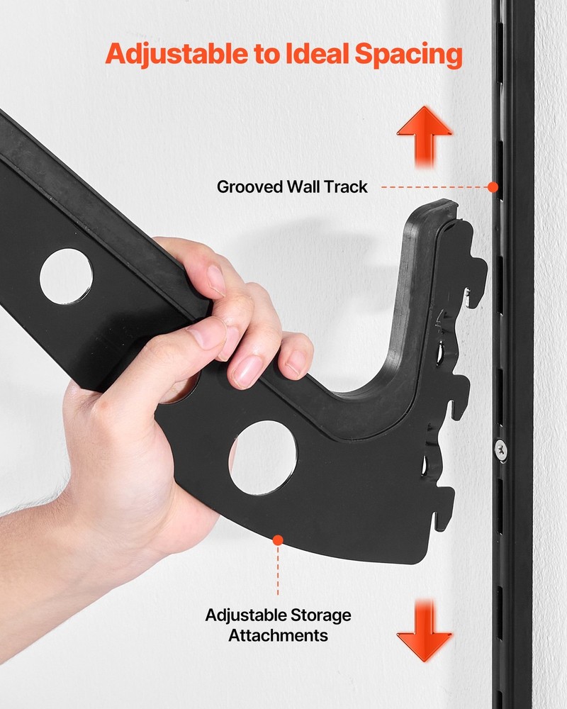 Surfboard Wall Mount 4 Tiers Horizontal Surfboard Rack for Storage Display