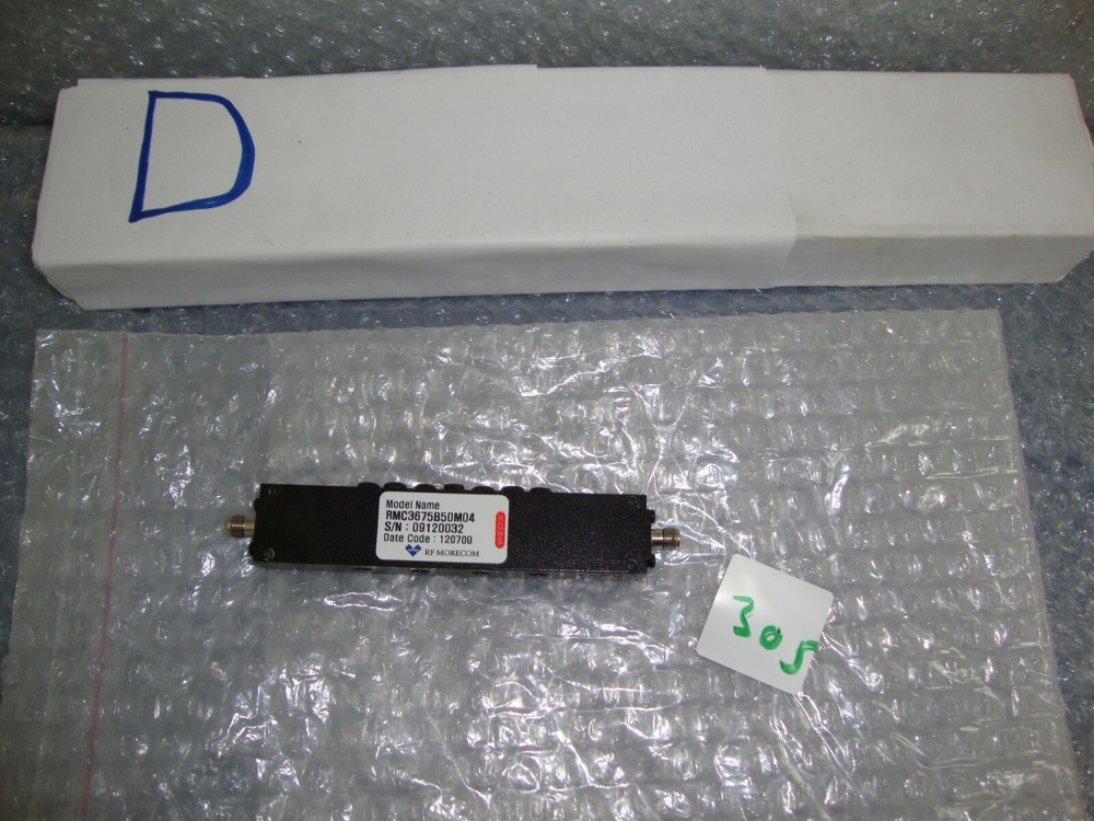 RF MORECOM Microwave RMC3675B50M04 Filter