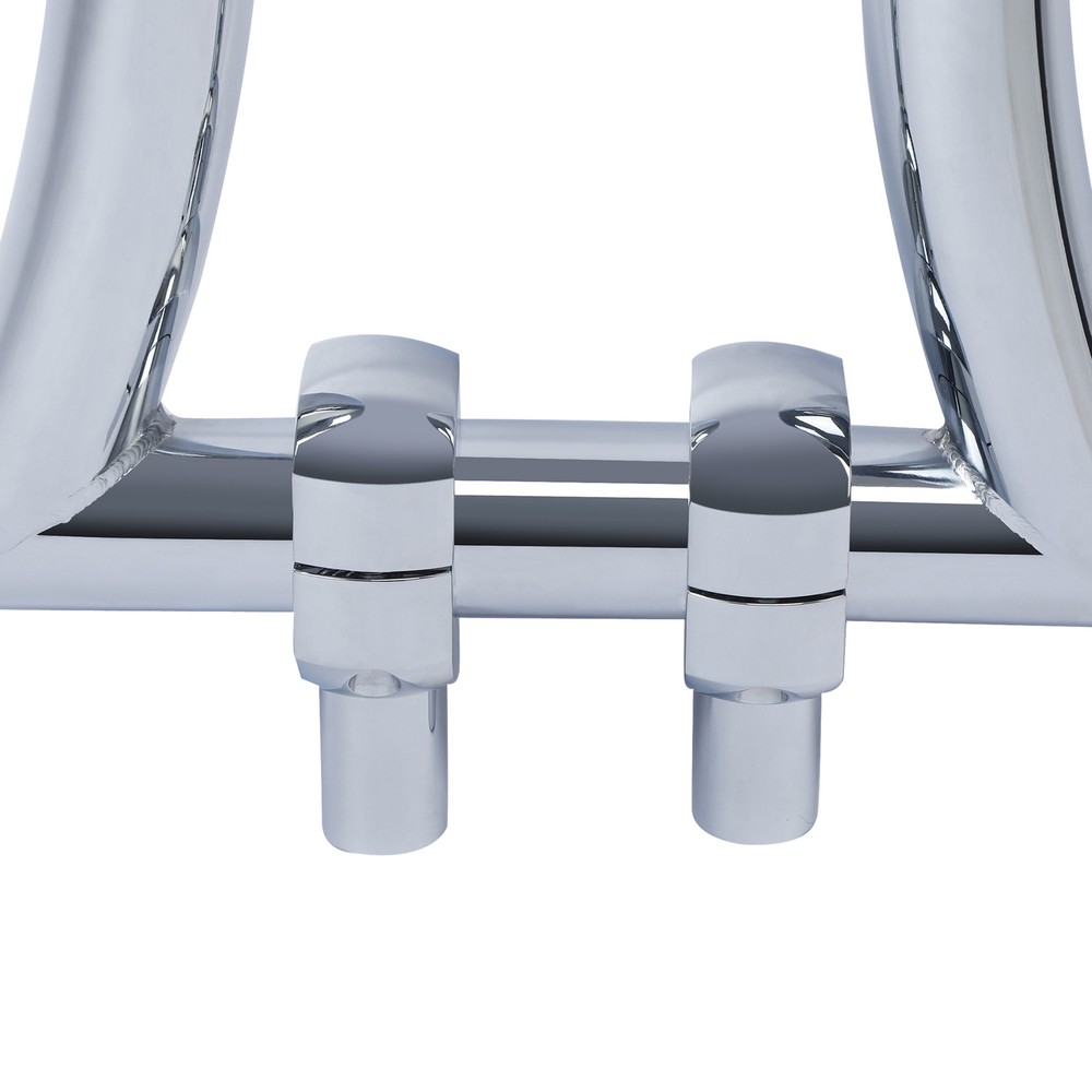 Chrome 3.5'' Handlebar Riser Fit For Harley Softail Fatboy Dyna 2'' Handle Bar