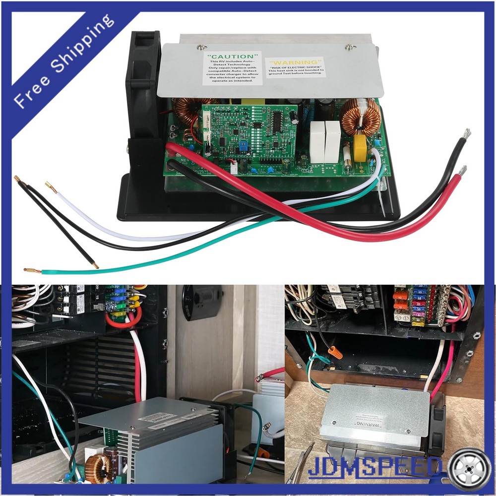 RV WF-8955-AD-MBA 55 Amp Converter 12V Main Board Assembly Replacement wf-8955an