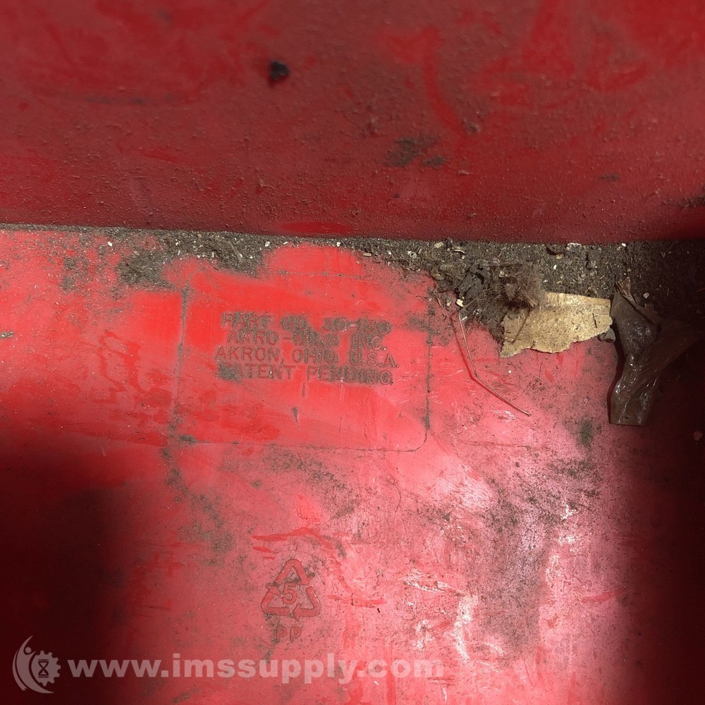 Akro Mils 30-130 Red Plastic Stackable Storage Bin 4549