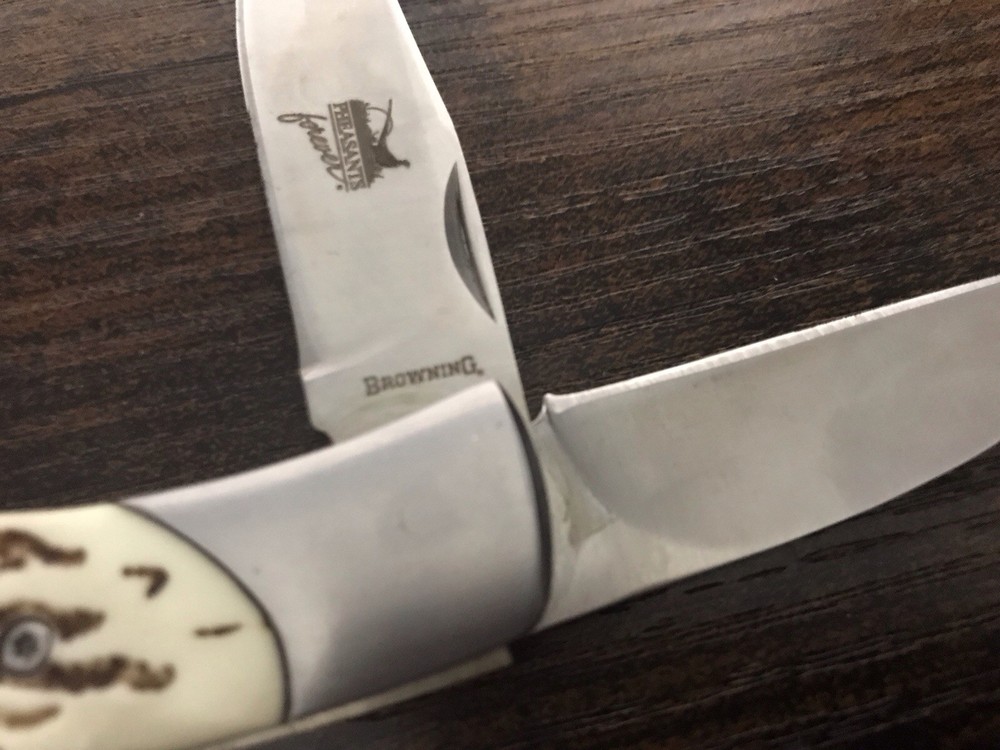Browning White stag Dual Blade Knife