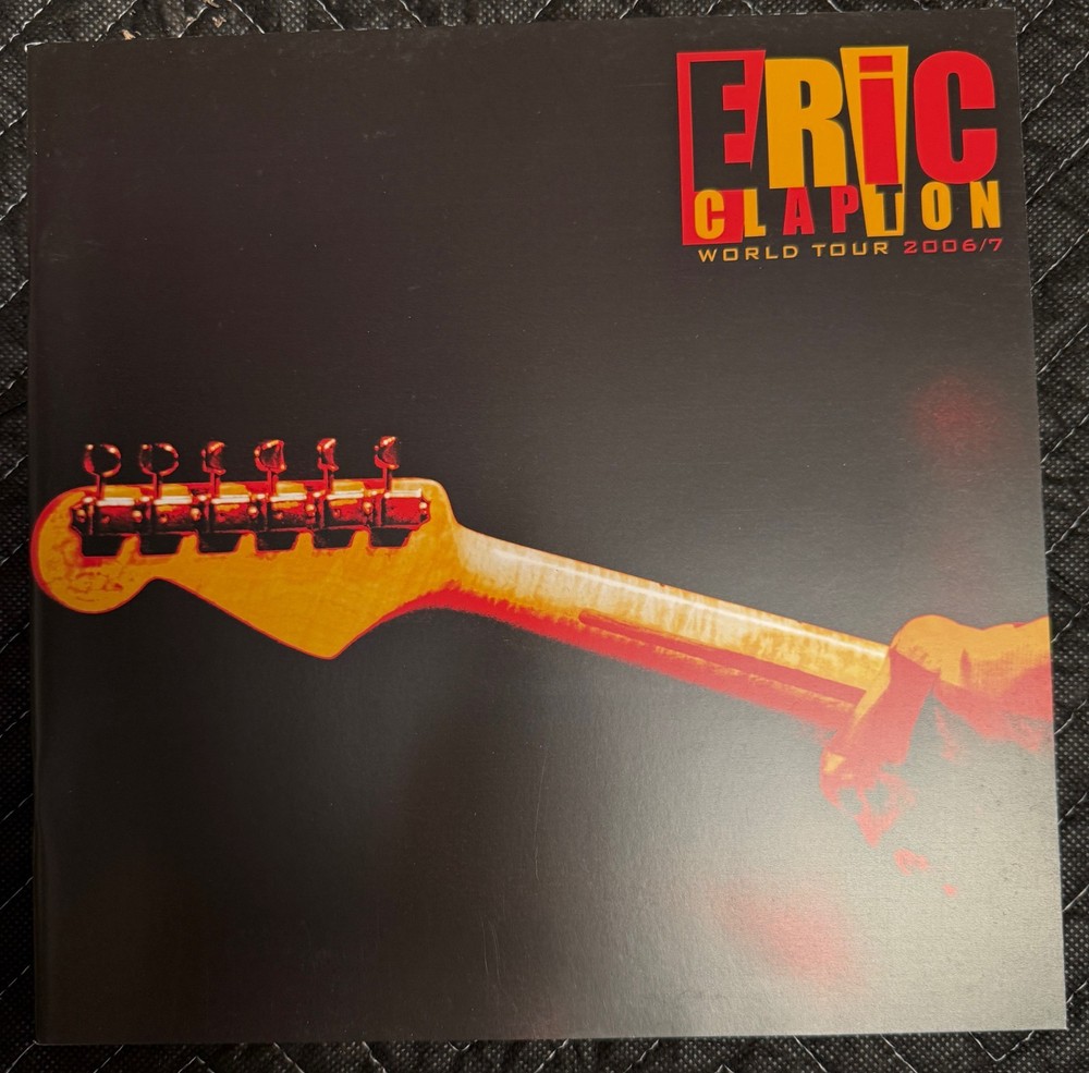 ERIC CLAPTON TOUR BOOK COLLECTION