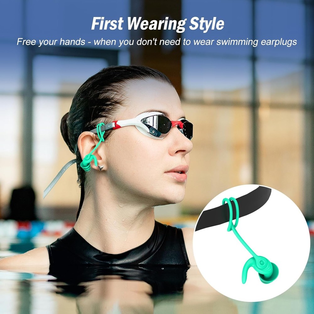 Waterproof Silicone Swimming Ear Plugs