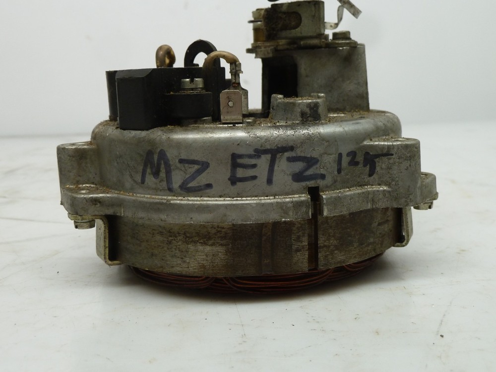 MZ ETZ 125 stator windings and points plate assembly untested.