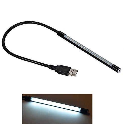 Mudder Portable USB Flexible Stick Dimmable Touch Switch LED White Light Lamp