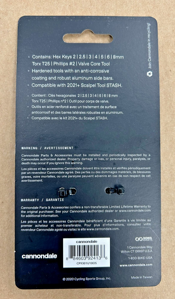 Cannondale 10-in-1 Bicycle Multi Tool