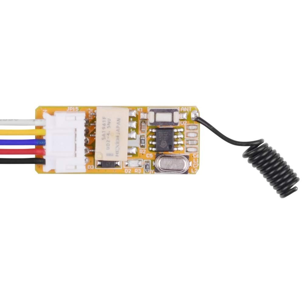 DC 5V 6V 9V 12V Wireless Control Switch 433mhz Remote Relay Latching Switch, ...
