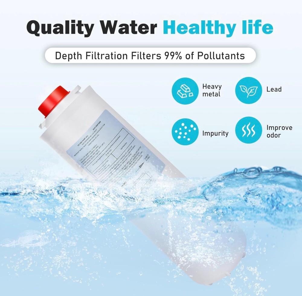 Replacement for Elkay 51300C Water Filter For EWF3000 New Open Box 1 Pack