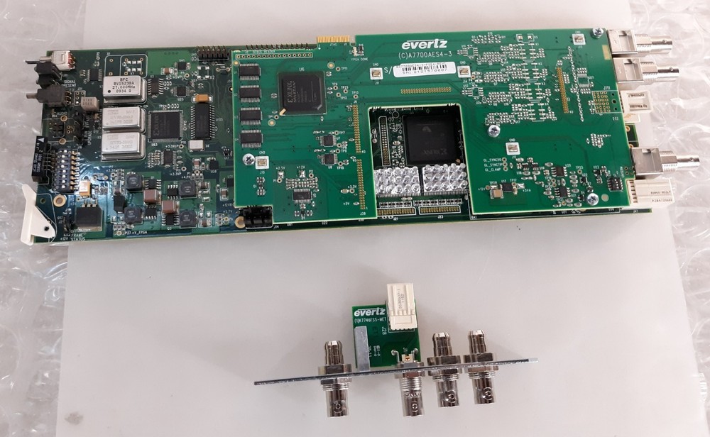 Evertz 7746FSE-HD HD/SD Video Frame Synchronizer w/ Backplane