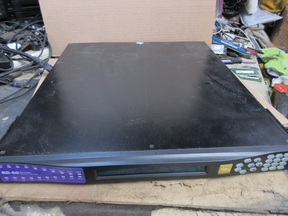 ADTEC DIGITAL RD-60 RD60-08-DMOD-PRM 1080P RECEIVER DECODER Multi-CODEC