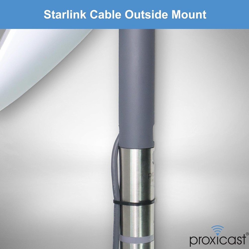 Elegant Starlink Gen2 Antenna Adapter for Secure J-Max Mounting Solutions