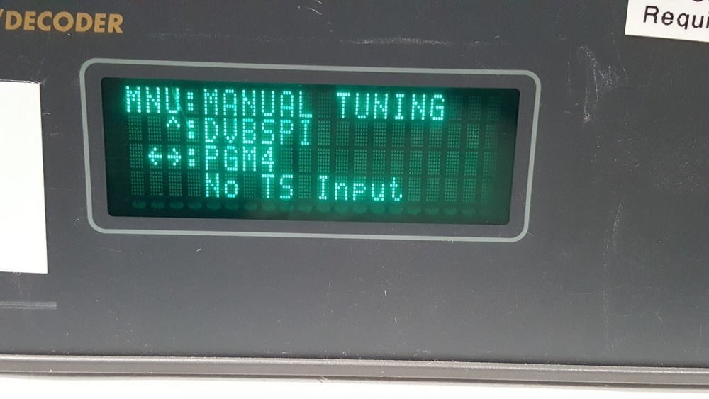 Videotek DDM-520 8VSB Demodulator/Decoder