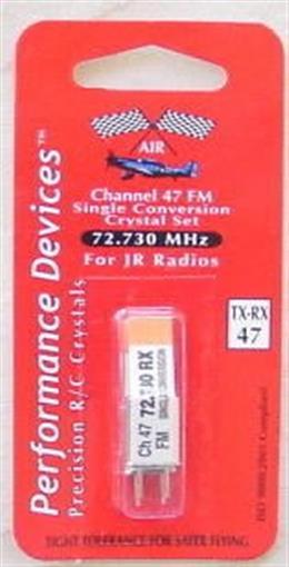 JR Single Conversion 72Mhz FM Crystal Set (Channel 47)
