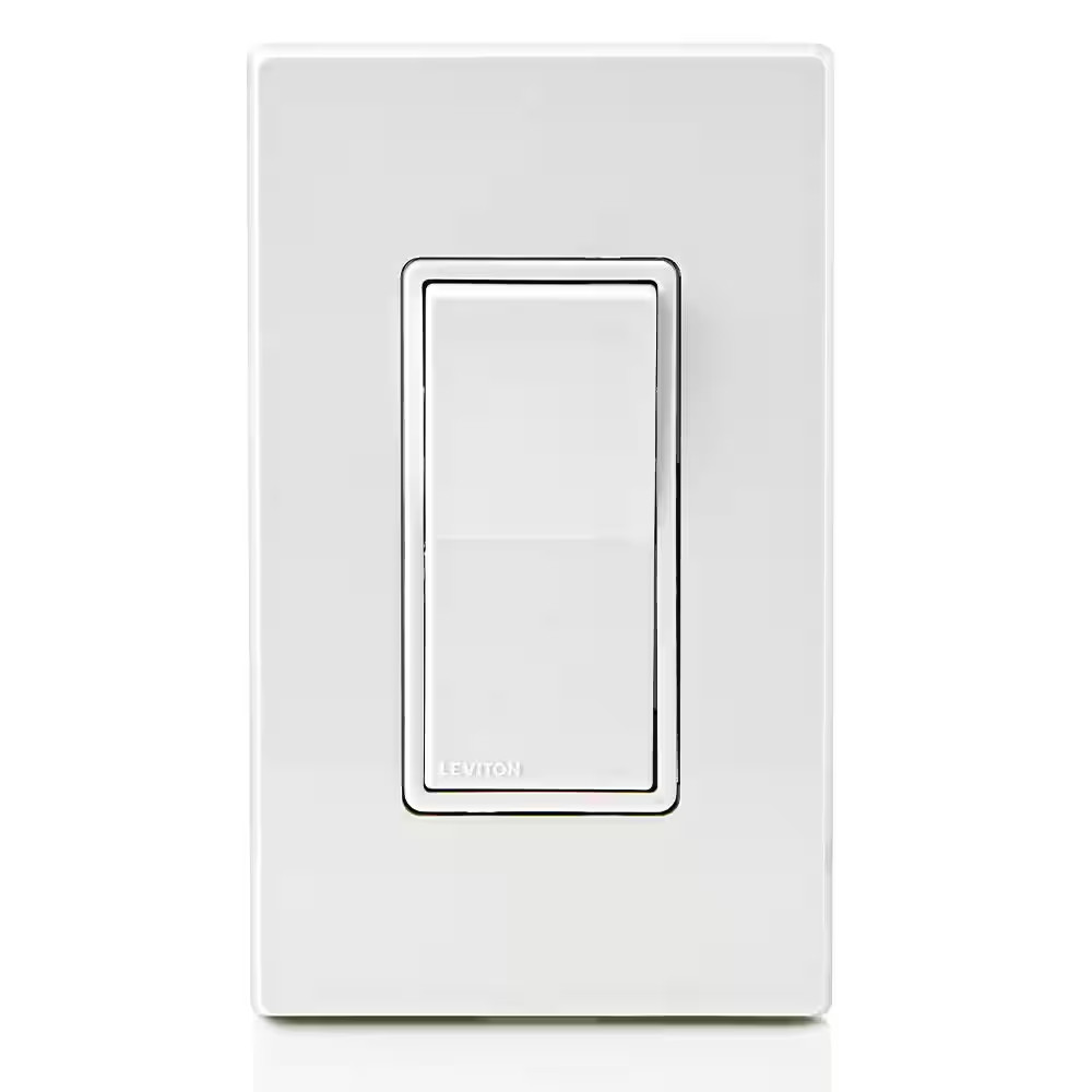 Decora 15 Amp Single-Pole Switch White