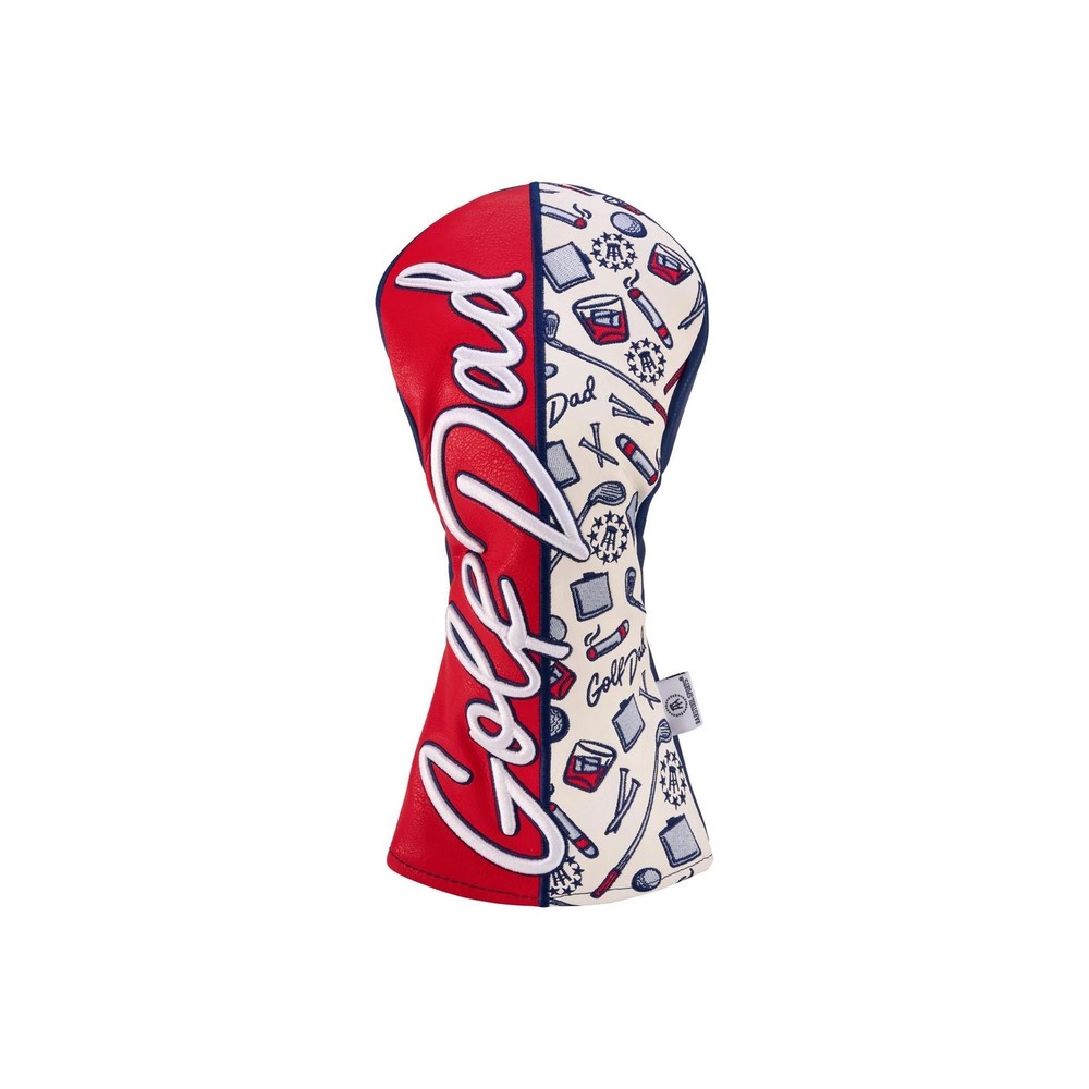CMC Design Barstool Golf Dad Red Driver Head Cover