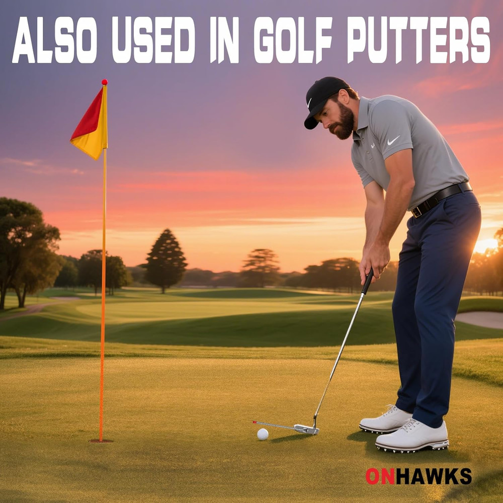 Magnetic Golf Alignment Rod Telescopic Swing Trainer