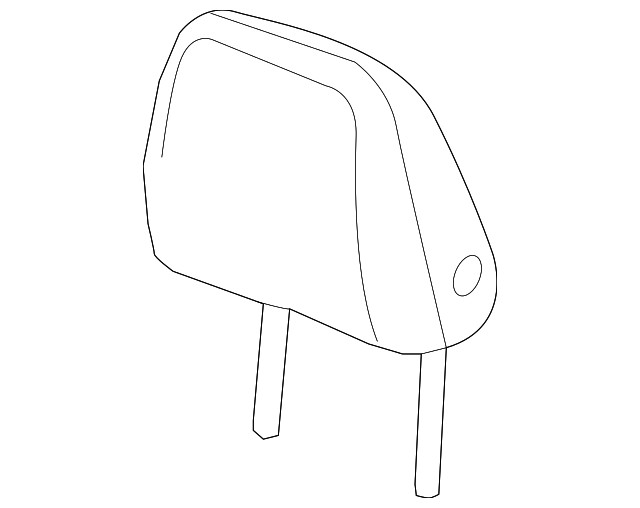 Genuine GM Headrest Outer 85735315