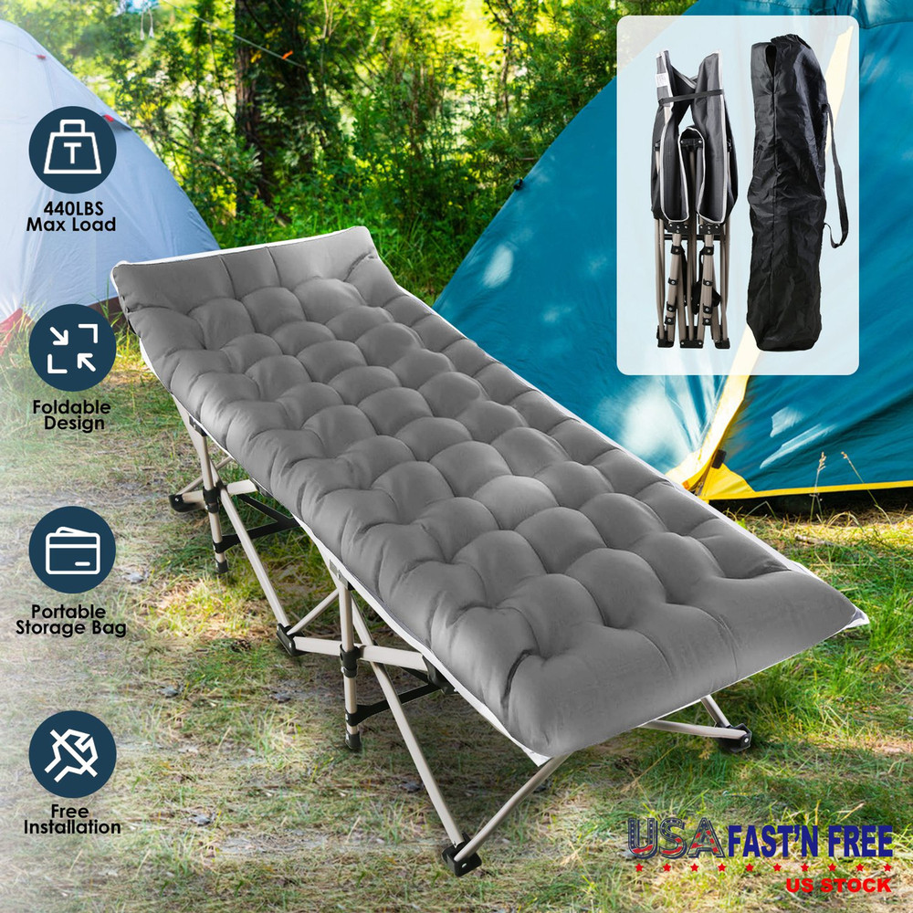 Folding Camping Cot Portable Sleeping Camping Bed