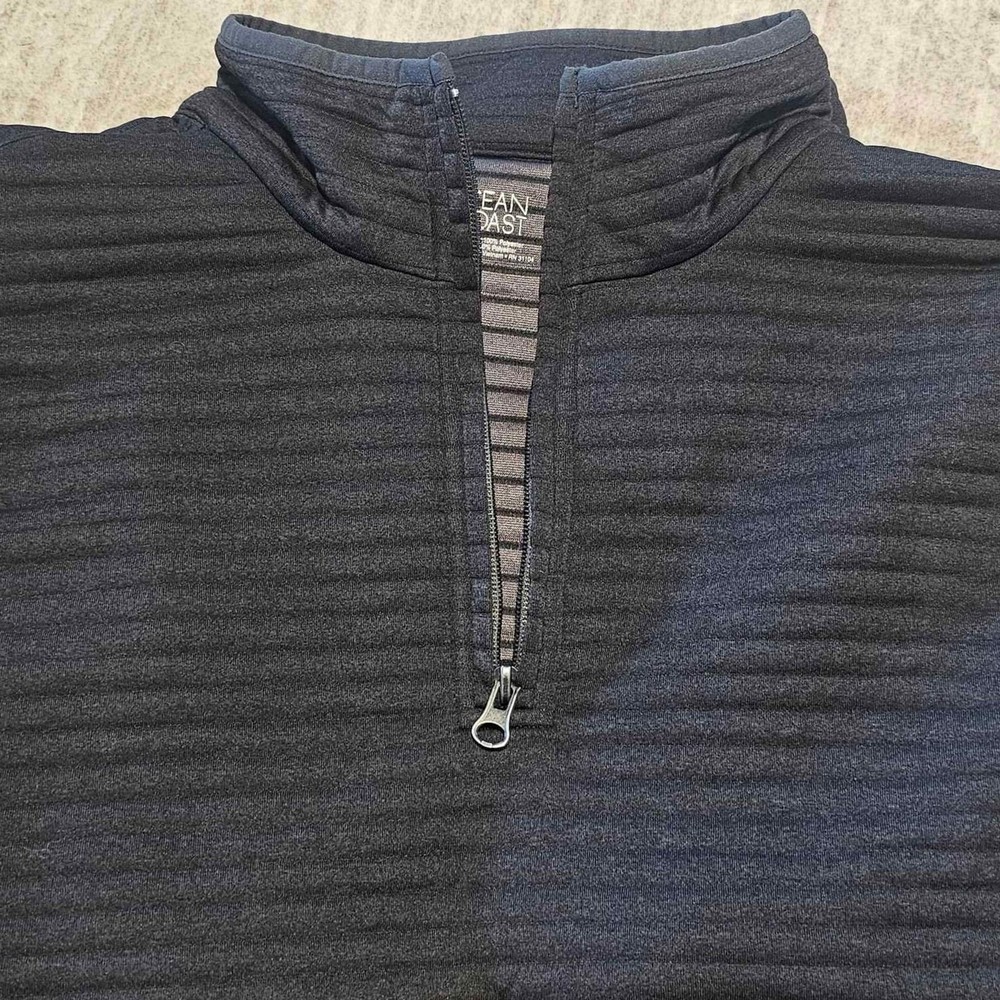 Men's XL Long Sleeved Ocean Coast 1/2 Zip Pullover.