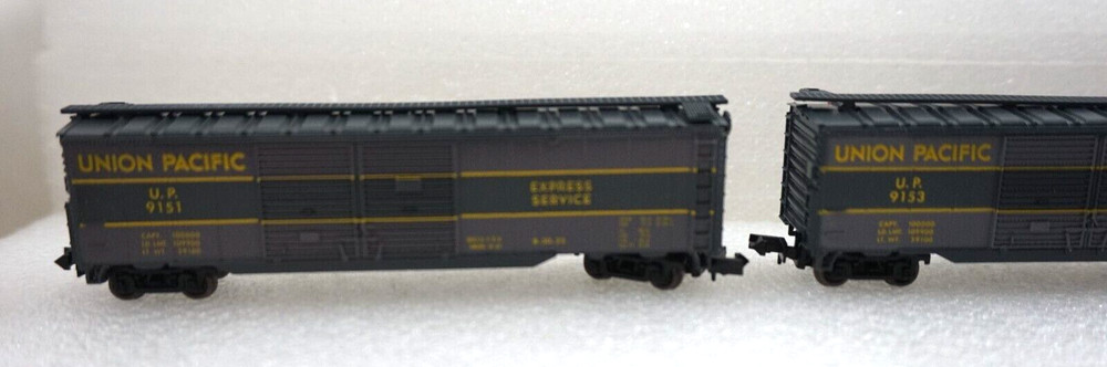 Con-Cor UNION PACIFIC Express Service Set & Add-On Set N Scale Limited Edition