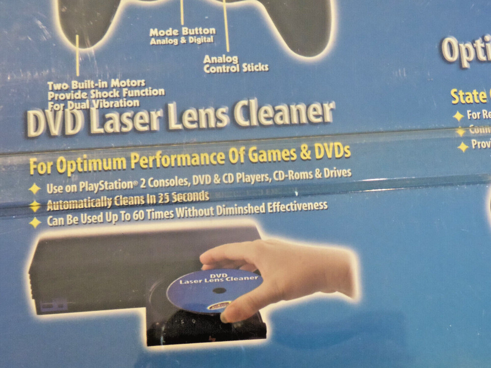 Intec Accessory Controller Pak Bundle for Playstation 2 PS2 Multitap Remote -New