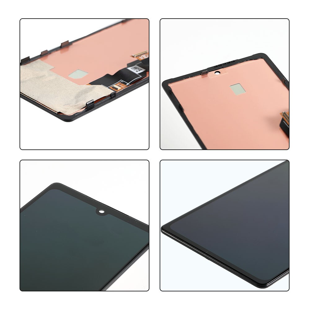 For Google Pixel 6A OLED Display LCD Touch Screen Digitizer Replacement Frame