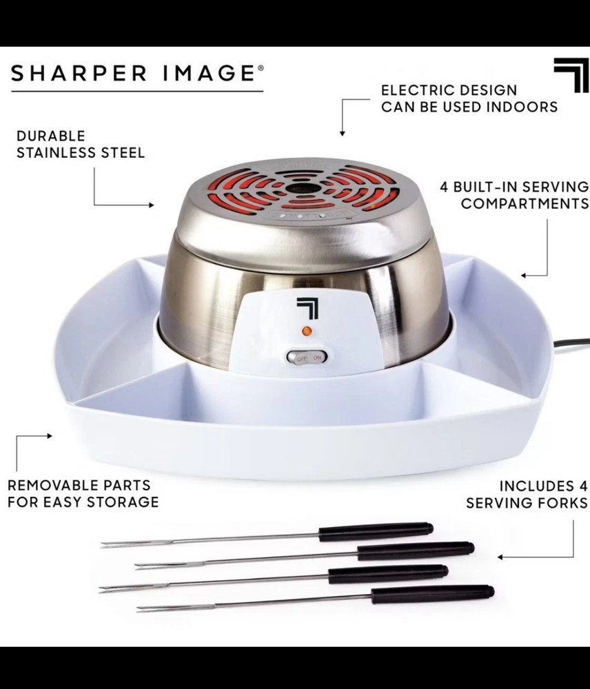 Sharper Image 5pc S'mores Maker White