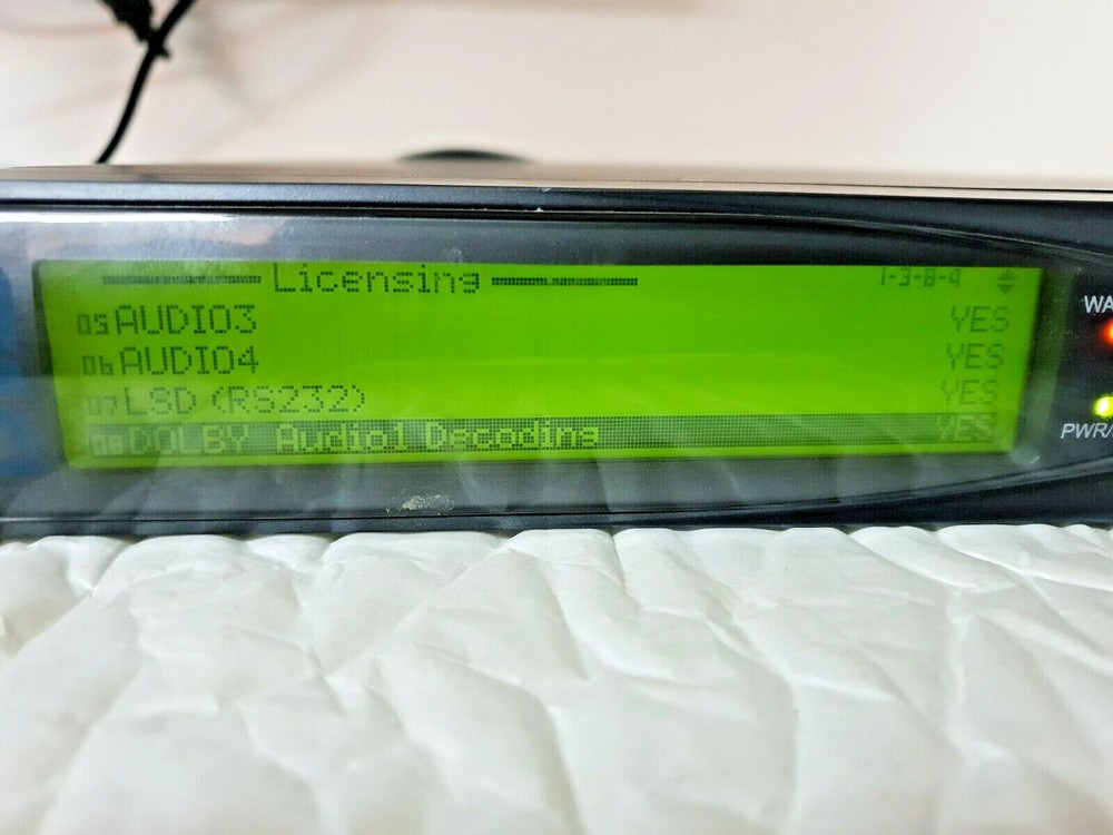 harmonic ird-2900 scopus professional receiver decoder dvb ird-2981 ip to mpeg