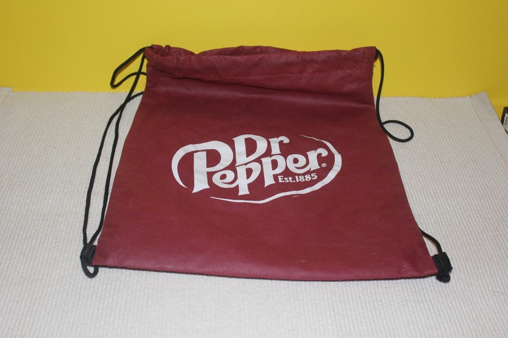 DR PEPPER DRAWSTRING. READ THE DESCRIPTION.