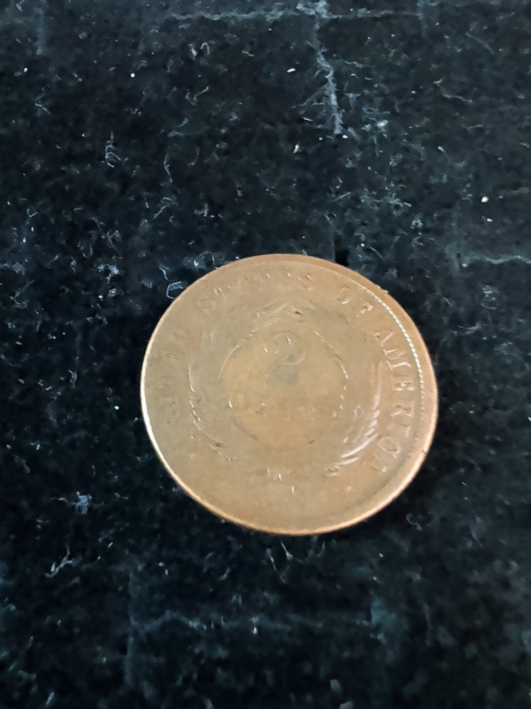 1865 2C BN Circulated Plain 5