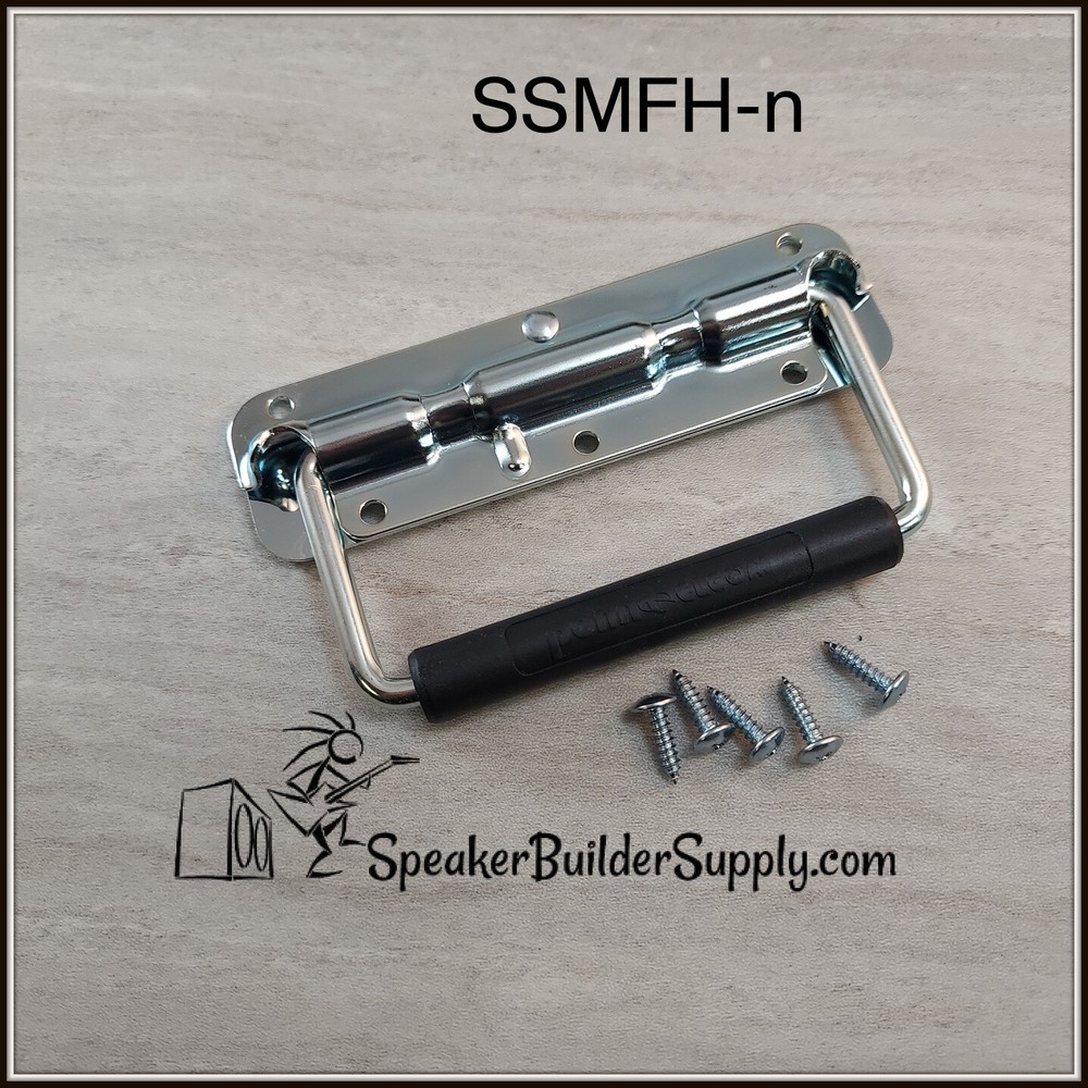 Surface mount spring loaded flip handles (pair) Available black or bright zinc