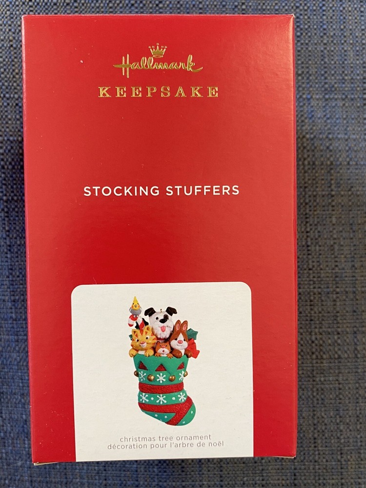 HALLMARK 2021 STOCKING STUFFERS # 1 SERIES STOCKING ORNAMENT