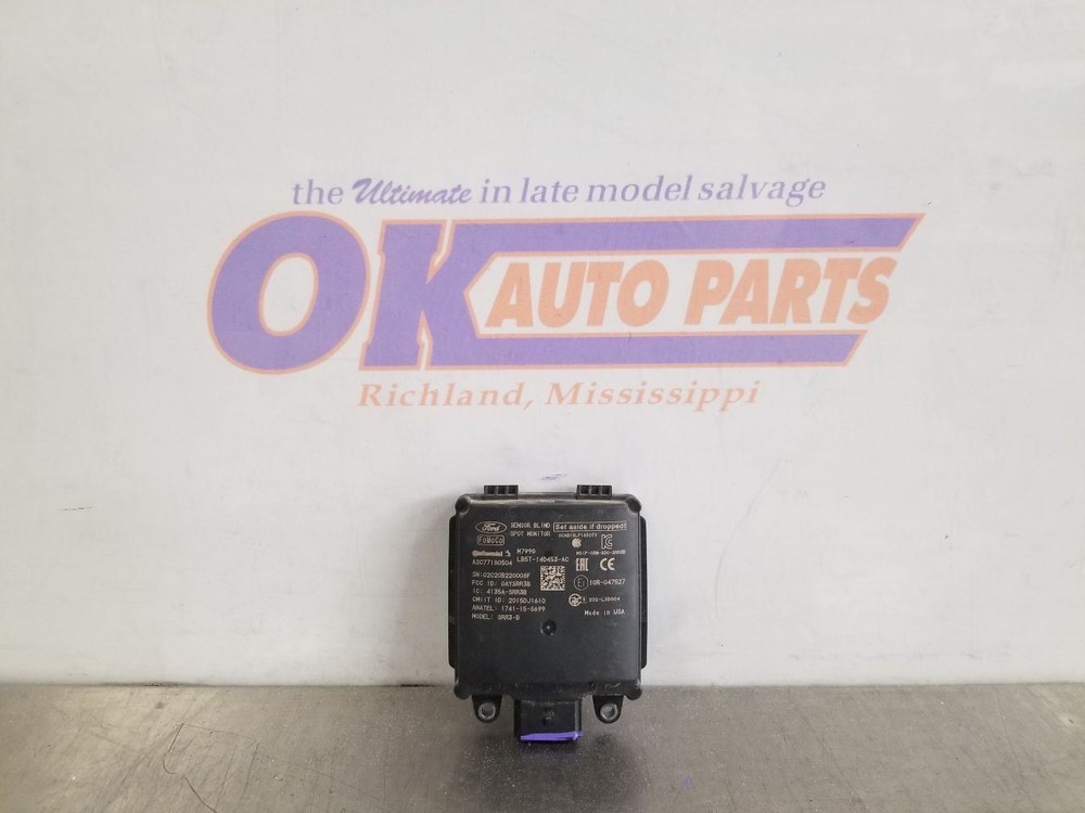 21 2021 LINCOLN AVIATOR BLIND SPOT CONTROL MODULE REAR RIGHT PASSENGER