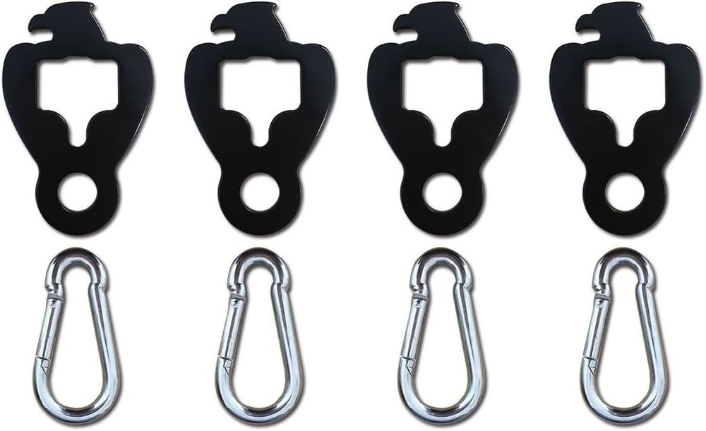 Versatile AR500 T-Post Target Hanger with Spring Hook - Easy Setup & Portable