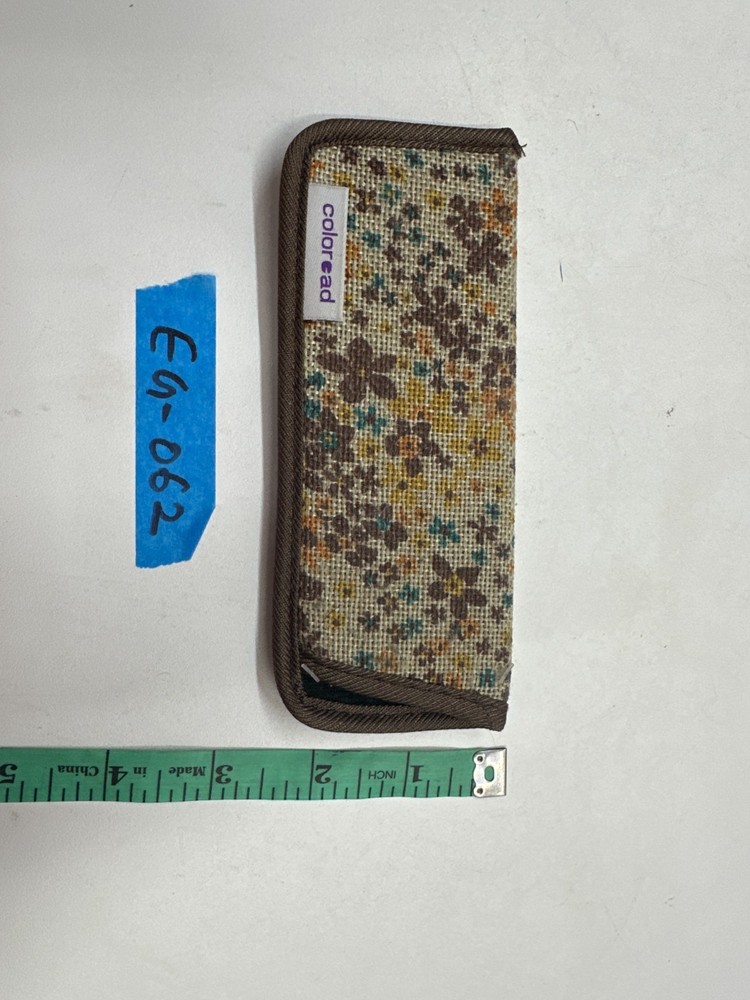 Coloread Floral Pattern Soft Eyeglasses Pouch Sleeve Case