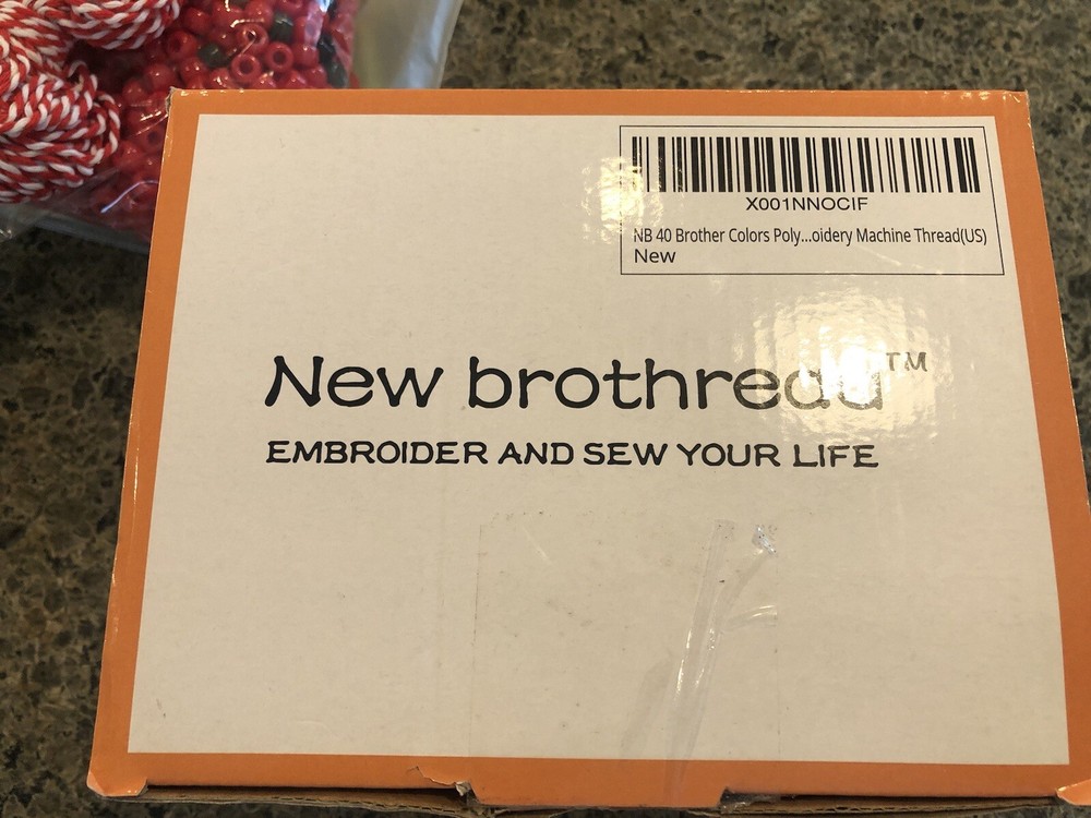 New Brothread 40 Ct Thread