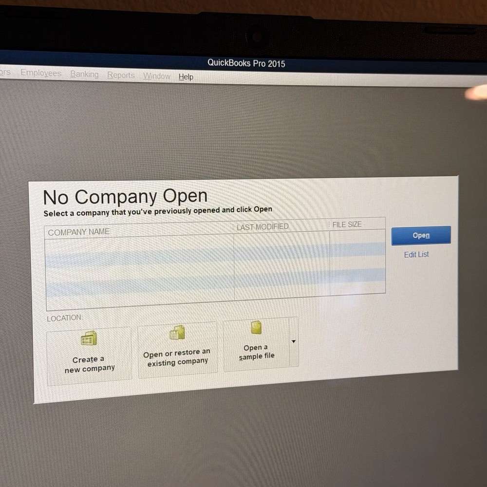 QuickBooks Desktop Pro 2015 Windows Accounting Retail -NO SUBSCRIPT10N- TESTED