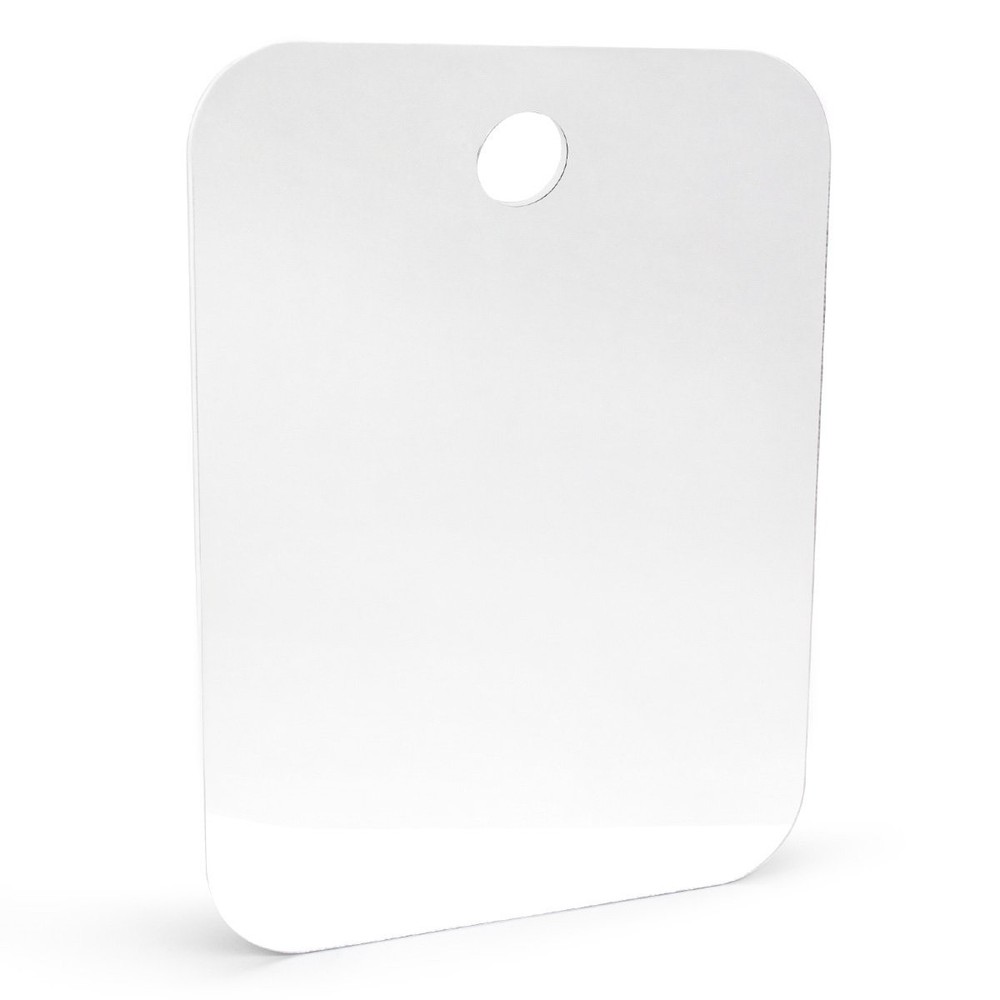 Fogless Shower Mirror with Versatile Hook Options - Perfect for Shaving