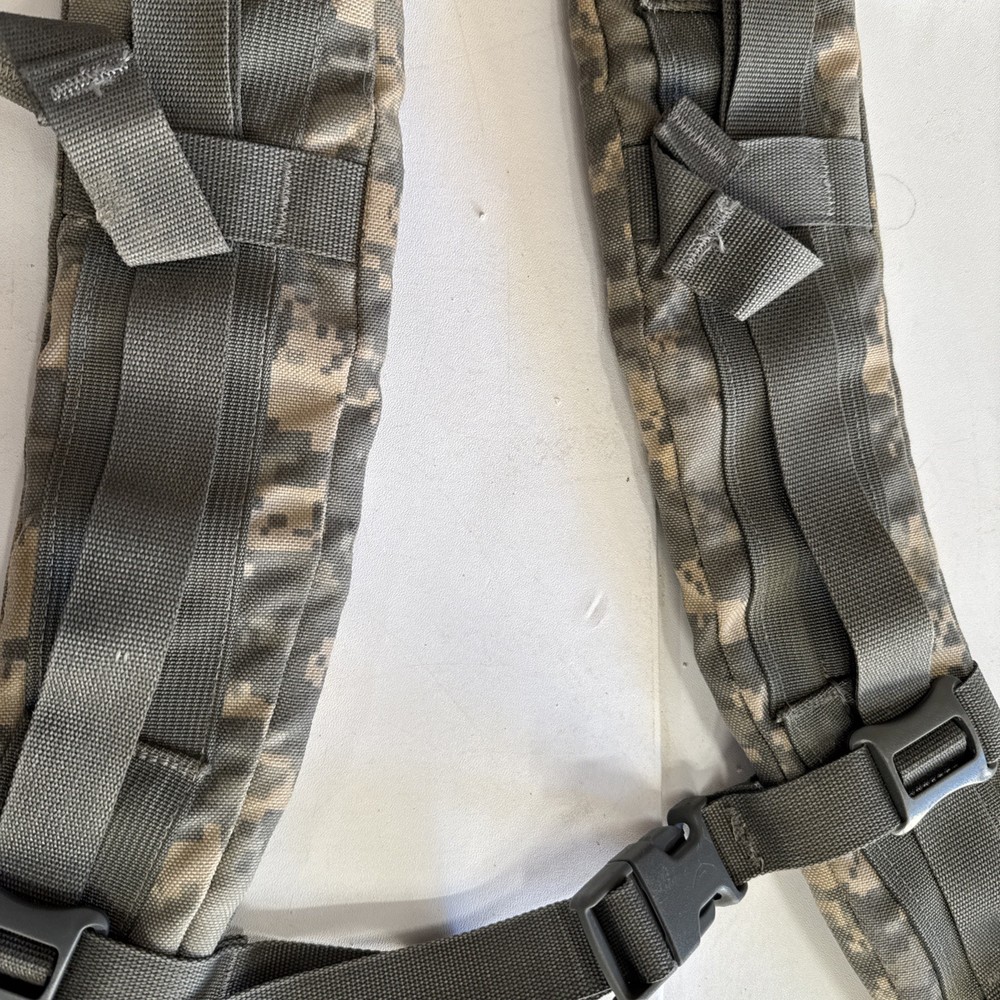 USGI MOLLE II ENHANCED FRAME SHOULDER STRAPS with Load Lifters ACU