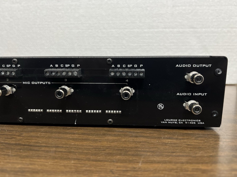 Louroe LE-322 AP-4TB Working TESTED!!